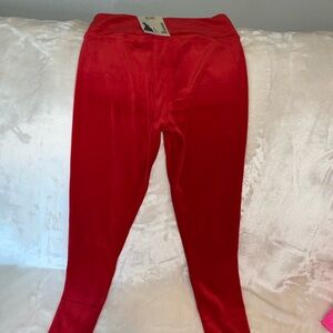 Red Kids Leggings